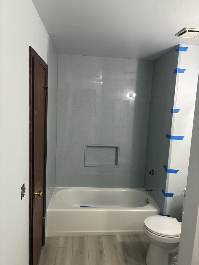 Completed 1-2 day bathroom remodel by Cerberus Home