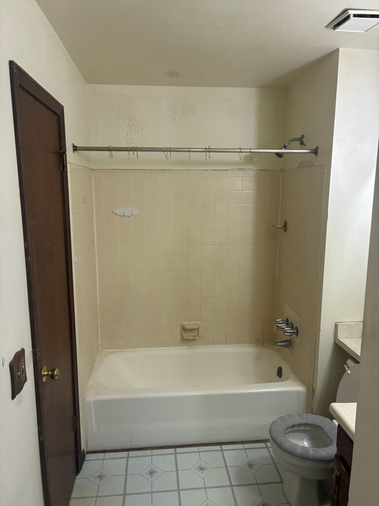 Bathroom before remodel by Cerberus Home